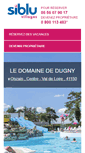 Mobile Screenshot of domaine-de-dugny.fr